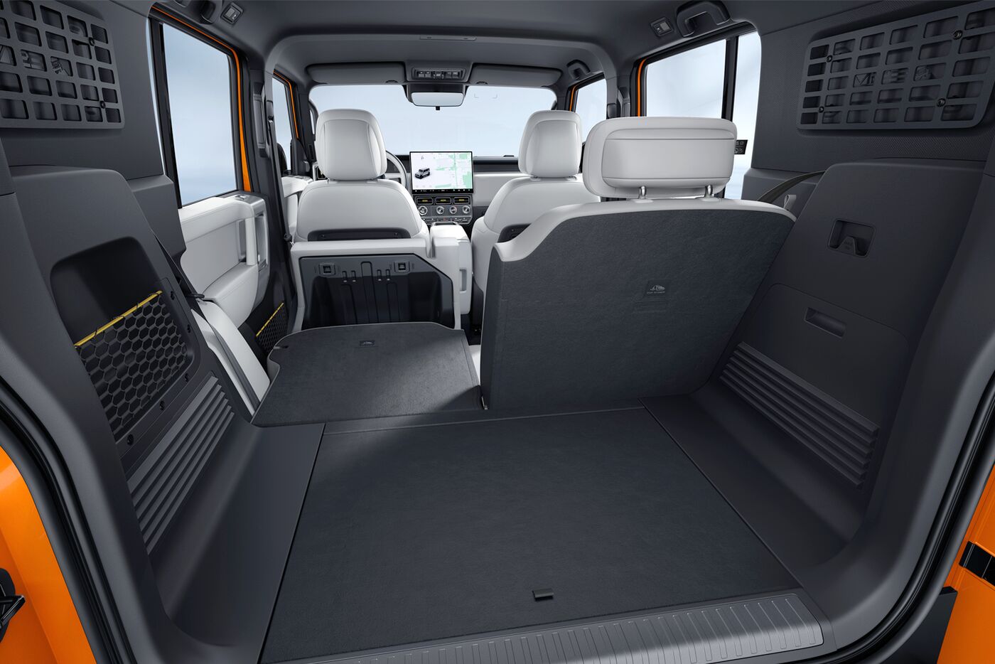 Configurable Flat Rear Boot Space