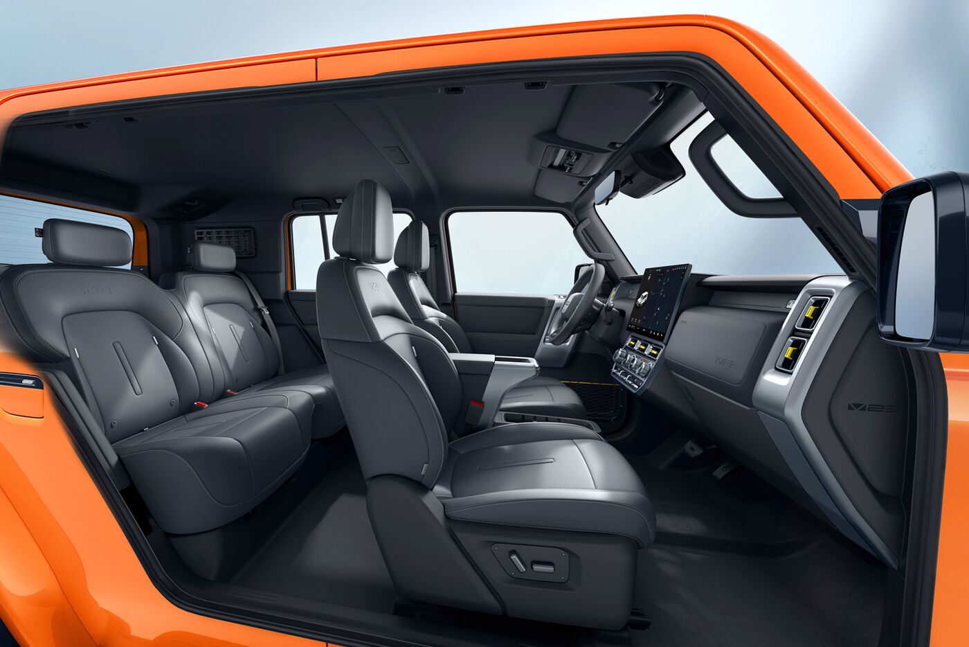 Spacious 5-Seater Interior