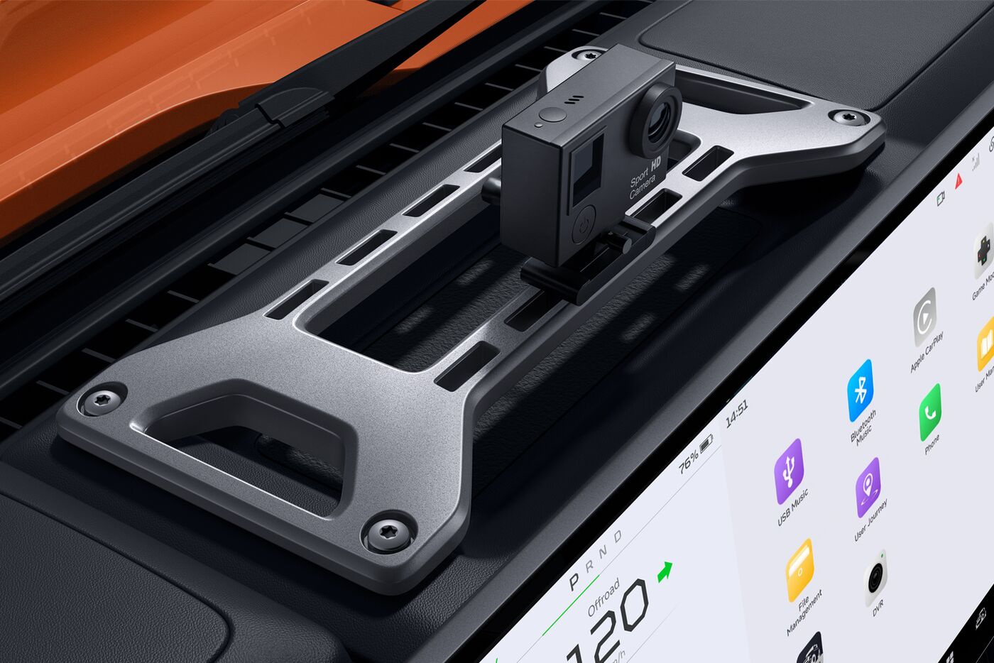 Action Camera Smart Mount